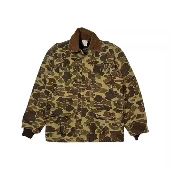 ジャケット・アウター 80s carhartt hunting jacket duck camo M s-l400.jpg